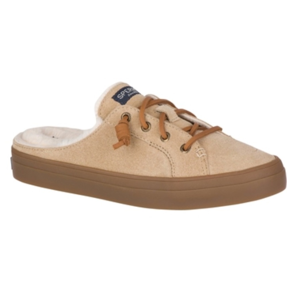 Only wore a few times, too small. Sperry Crest Vibe Suede Mules-OBO